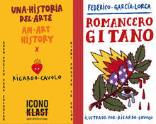 Carica l&#39;immagine nel visualizzatore di Gallery, Póster &quot;Una historia del arte&quot; + Libro &quot;Romancero gitano&quot; x Ricardo Cavolo
